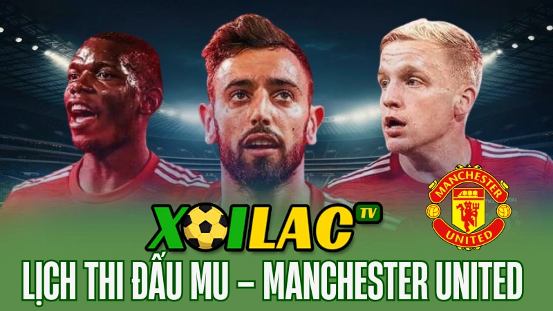 Lịch thi đấu theo đội bóng yêu thích trên Xoilac TV hôm nay